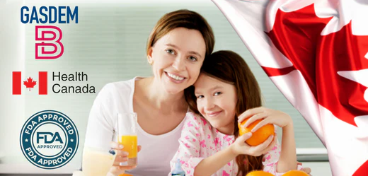 GasdemB is approved by FDA and Health Canada!