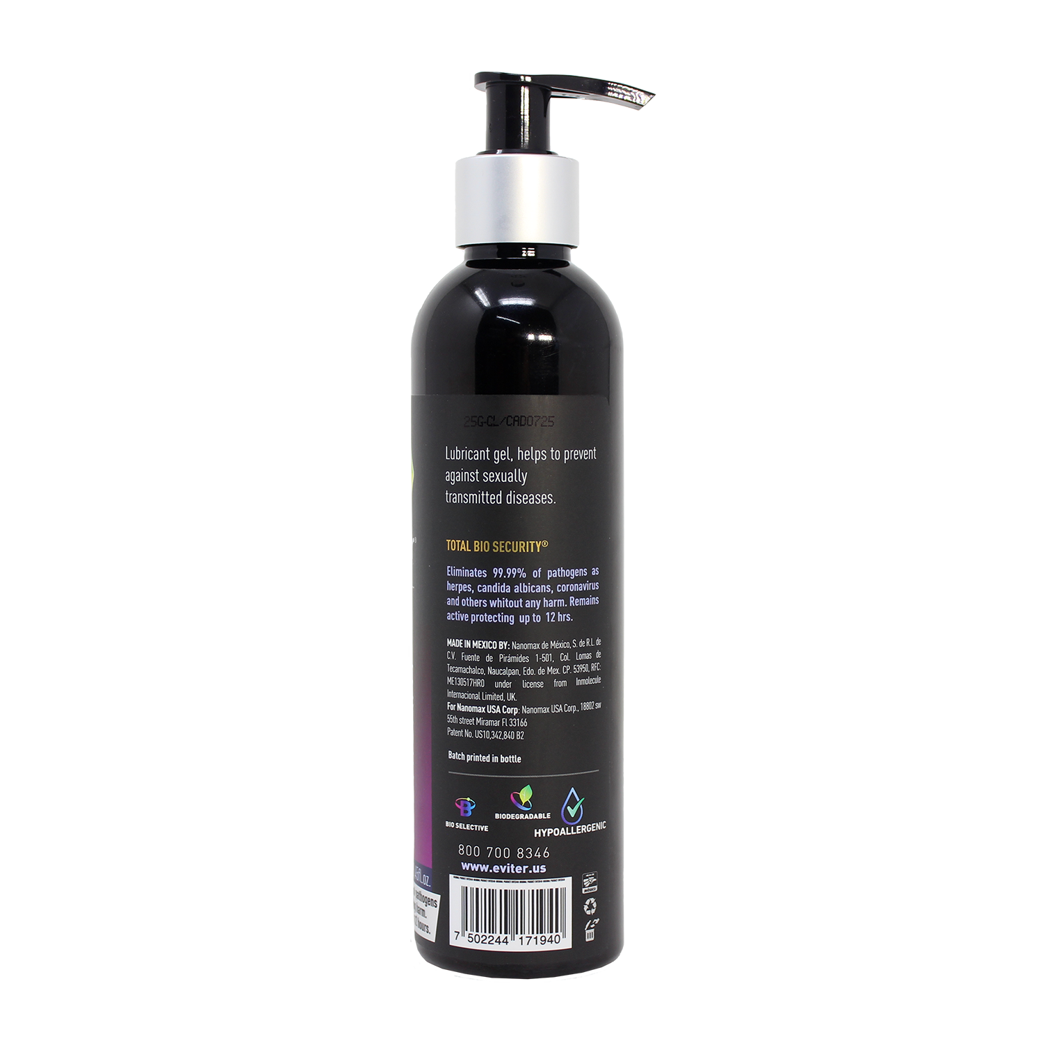 BIOHEALTH ÉVITER® LUBRICANT 250 ml.